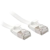 Lindy Patchkabel Cat6A U/FTP Flachband baltas 10m