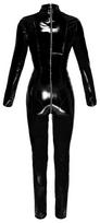 moto apranga - Black Level Vinyl jumpsuit xl Seksuali lateksinė apranga - 2 nuotrauka