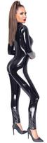 moto apranga - Black Level Vinyl jumpsuit xl Seksuali lateksinė apranga - 6 nuotrauka