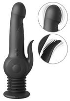 bdsm - Fetish Fantasy Series ffs Pogo Thruster - Black Vibratorius - 6 nuotrauka