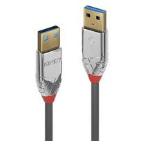 type 2 kabelis - Lindy USB 3.0 Kabelis Typ A/A Cromo Line M/M 1m - 1 nuotrauka