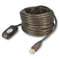 usb aktyvus - Lindy USB 2.0 Aktiv-Verlängerung Typ A/A M/F 20m - 1 nuotrauka
