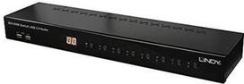 Lindy DVI-I Single Link USB 2.0 Audio KVM Switch Pro 8 Port