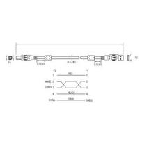 usb 2.0 a b cable - ART Printer Cable USB / USB Black 5m - 2 nuotrauka