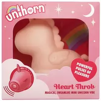 Unihorn Heart Throb klitorinis vibratorius