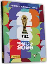 Panini Fifa World Cup 2026 lipdukų albumas, kietu viršeliu