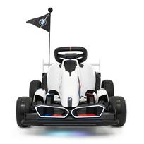 Elektrinis gokartas BMW Drift 2x200W 24V, baltas (White)