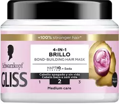 Schwarzkopf Gliss Liquid Silk kaukė plaukams 400 ml