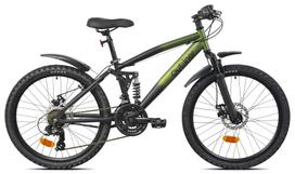 Outliner kalnų dviratis 24", Chaki (Chaki)