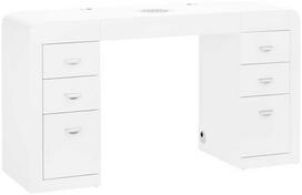 kosmetinis staliukas - Kosmetinis staliukas ActivEshop 141615, balta sp., 80 cm x 145 cm x 48 cm - 1 nuotrauka