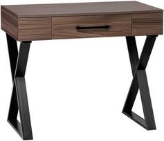 Kosmetinis staliukas Gabbiano GB-06, ruda sp./juoda sp., 75 cm x 90 cm x 50 cm