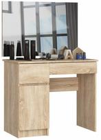 ermitazas stalai - Kosmetinis staliukas Akord Furniture Factory CLP P-2/SL, ąžuolo sp., 142 cm x 50 cm x 90 cm - 1 nuotrauka