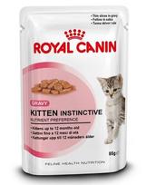 royal canin kitten instinctive in gravy - Royal Canin Kitten Instinctive in Gravy 12x85 g - konservuotas ėdalas - 1 nuotrauka