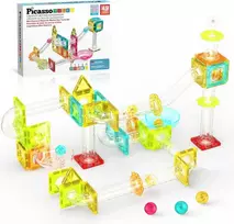 Picasso Tiles magnetinis konstruktorius Marble Run 45 det. PTMG45