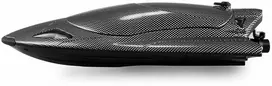 rc modeliai - Amewi Stingray Speedboot 335mm RTR Anglies (Carbon) - 1 nuotrauka