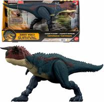 periodas - Mattel Jurassic World Charge 'N Chomp Carnotaurus, JKG85, mėlyna (Blue) - 1 nuotrauka