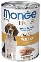 Monge Fresh Chunks Adult With Chicken 400g