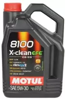 Motul 8100 X-Clean EFE C2/C3 5W30 Motor Oil 5l