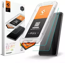 grudai - Spigen Glas.Tr Ez Fit Pro HD Tempered Glass 2-pack for Samsung Galaxy S26 Ultra - 1 nuotrauka
