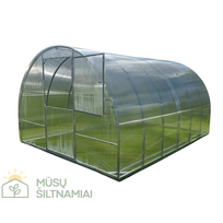 Šiltnamis Titan Double (3.0 pločio): Danga - 4mm, ilgis - 4m