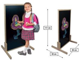 4IQ Dvipusė pastatoma lenta „Tapytojas“