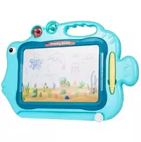 Malplay Magnetinė piešimo lenta su 2 antspaudais, 50 cm