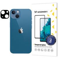 iphone 15 tempered glass - 9H tempered glass for iPhone 15 Plus Wozinsky Full Camera Glass - black - 1 nuotrauka