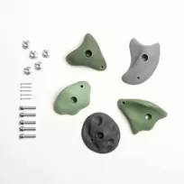 Laipiojimo akmenys 4IQ Pegs, žalia/pilka (Green/Grey)