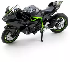 motociklo modelis - MSZ Motociklas Kawasaki Ninja H2R, 1:18 - 1 nuotrauka