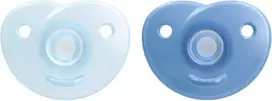 avent ciulptukas - Philips Avent Soothie, 0-6 mėn., 2 vnt., Mėlynas (Blue), SCF099/26 - 1 nuotrauka