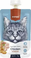 Wanpy Cat Pasta su vištiena ir morkomis, 90 g