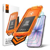 iphone 17 stiklas - Spigen Glas.tR AlignMaster Slim 3-Pack Tempered Glass for iPhone 17 - 1 nuotrauka