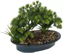 Bonsai vazone, Bikuvalt, mėlynas (Blue), 26x20x24 cm, 196709