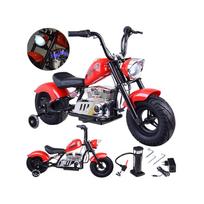 Elektrinis akumuliatorinis „Chopper“ motociklas, iki 80 kg, PA0318 Red
