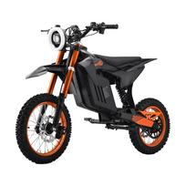 elektriniai motociklai - Elektrinis motociklas E-RIDER X, Black - 1 nuotrauka
