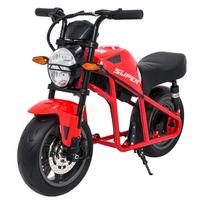 elektrinio transporto - Elektrinis motociklas SUPERMOTO, Red - 1 nuotrauka