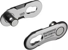 Grandinės jungtis Shimano SM-CN910 ISMCN91012A, metalas, pilka, 2 vnt.