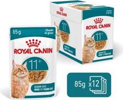 royal canin konservai katems - ROYAL CANIN Ageing 11+ Gabaliukai padaže - šlapias kačių maistas - 12x85 g - 1 nuotrauka