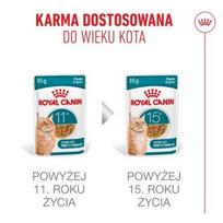 royal canin konservai katems - ROYAL CANIN Ageing 11+ Gabaliukai padaže - šlapias kačių maistas - 12x85 g - 5 nuotrauka