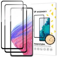 Wozinsky 2x Full Glue Tempered Glass Samsung Galaxy A54 5G 9H Full Screen Tempered Glass with Black