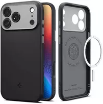 Spigen "Nano Pop MagSafe Case for iPhone 17 Pro Max" Juodas (Black)