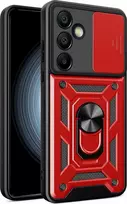 Hurtel "Hybrid Armor Camshield" Dėklas Samsung Galaxy A26 Raudonas (Red)