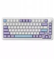 Ajazz AK820 MAX Violetinė (Purple) - Balta (White) - Mėlyna (Blue) RGB