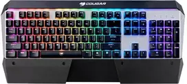 gaming klaviatura - COUGAR Attack X3 RGB, Juoda (Black) - 1 nuotrauka