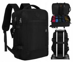 Peterson K52 Juoda (Black) Kelioninė kuprinė rankiniam bagažui
