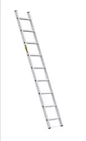 DRABEST PRO aliuminės kopėčios, 9 pakopos