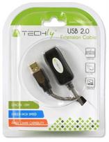 active usb extension cable - Techly Active Extension Cable USB M / USB F Black 10m - 3 nuotrauka