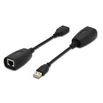 rj45 to usb kabelis - Digitus USB Line extender, up to 45M - 1 nuotrauka