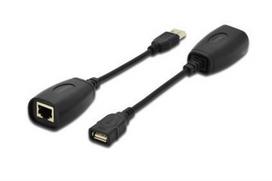 rj45 to usb kabelis - Digitus USB Line extender, up to 45M - 2 nuotrauka