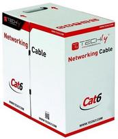 kabelis utp cat6e - Techly Cat. 6  U/UTP CCA Roll Cable 305m - 1 nuotrauka